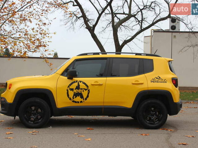 Желтый Джип Ренегат, объемом двигателя 2.36 л и пробегом 197 тыс. км за 11999 $, фото 10 на Automoto.ua