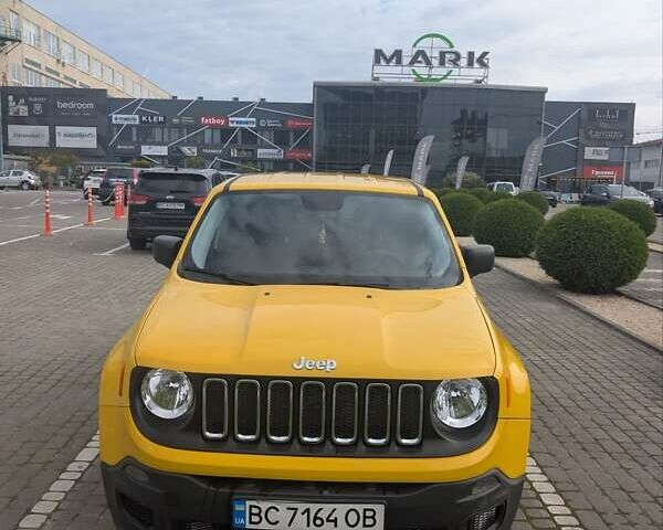 Желтый Джип Ренегат, объемом двигателя 2.36 л и пробегом 123 тыс. км за 14100 $, фото 11 на Automoto.ua