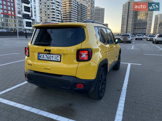 Желтый Джип Ренегат, объемом двигателя 2.36 л и пробегом 88 тыс. км за 13599 $, фото 5 на Automoto.ua