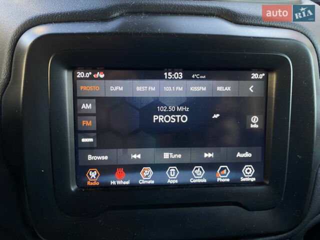 Желтый Джип Ренегат, объемом двигателя 2.36 л и пробегом 88 тыс. км за 13599 $, фото 18 на Automoto.ua