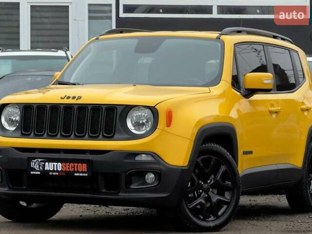 Желтый Джип Ренегат, объемом двигателя 2.36 л и пробегом 112 тыс. км за 14000 $, фото 1 на Automoto.ua