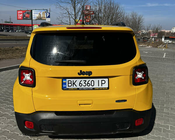 Желтый Джип Ренегат, объемом двигателя 2.36 л и пробегом 104 тыс. км за 13000 $, фото 11 на Automoto.ua