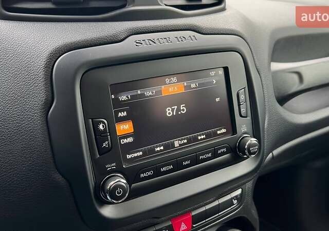 Джип Ренегат 2017 в Львове на Automoto.ua Серый Джип Ренегат, объемом двигателя 1.96 л и пробегом 80 тыс. км за 16900 $, фото 18 на Automoto.ua