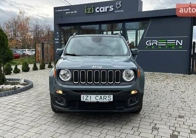 Джип Ренегат 2017 в Львове на Automoto.ua Серый Джип Ренегат, объемом двигателя 1.96 л и пробегом 80 тыс. км за 16900 $, фото 1 на Automoto.ua
