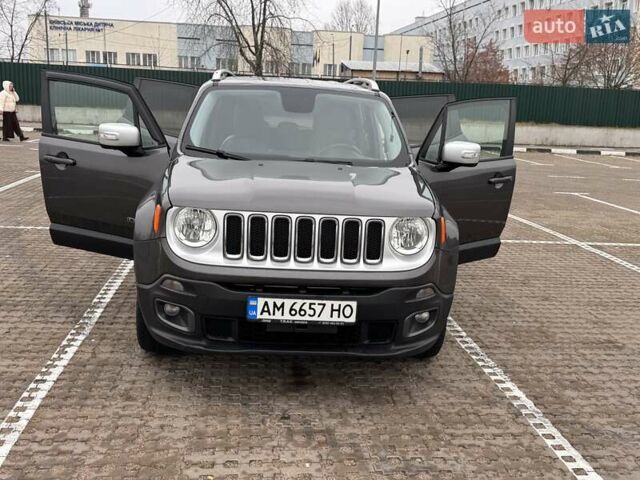 Серый Джип Ренегат, объемом двигателя 2.36 л и пробегом 233 тыс. км за 12900 $, фото 1 на Automoto.ua