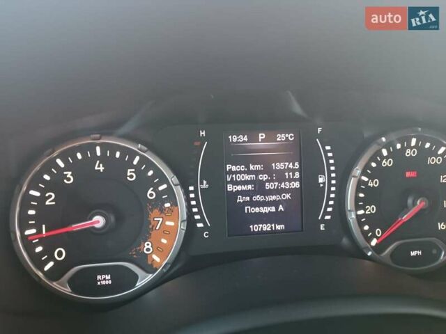 Серый Джип Ренегат, объемом двигателя 2.4 л и пробегом 107 тыс. км за 14950 $, фото 55 на Automoto.ua