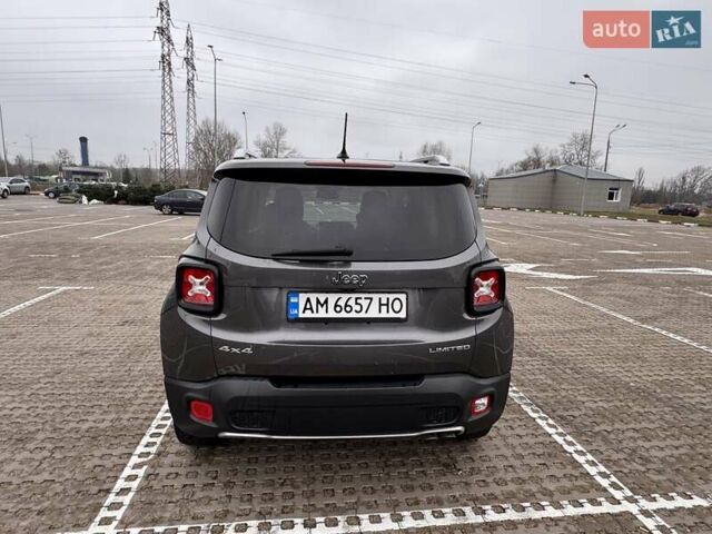 Серый Джип Ренегат, объемом двигателя 2.36 л и пробегом 233 тыс. км за 12900 $, фото 4 на Automoto.ua