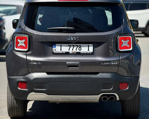 Серый Джип Ренегат, объемом двигателя 2.36 л и пробегом 90 тыс. км за 17200 $, фото 8 на Automoto.ua