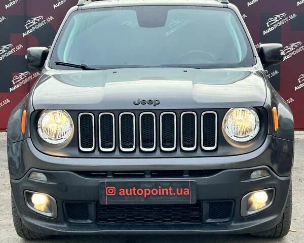 Серый Джип Ренегат, объемом двигателя 2.36 л и пробегом 81 тыс. км за 13700 $, фото 1 на Automoto.ua