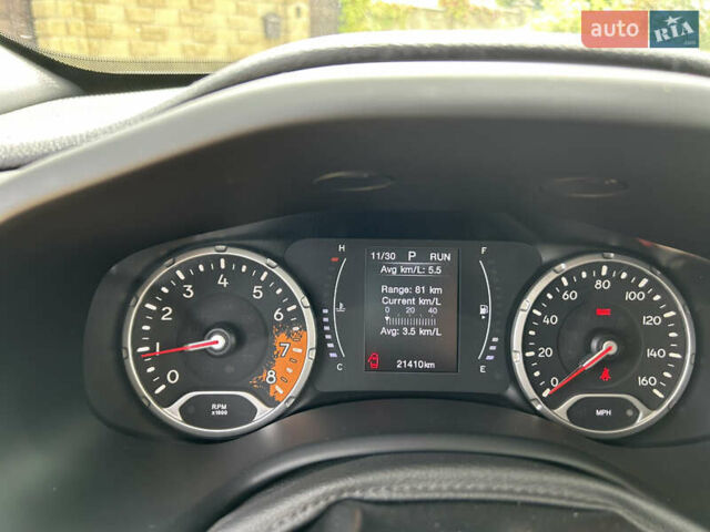 Серый Джип Ренегат, объемом двигателя 2.36 л и пробегом 21 тыс. км за 15200 $, фото 5 на Automoto.ua