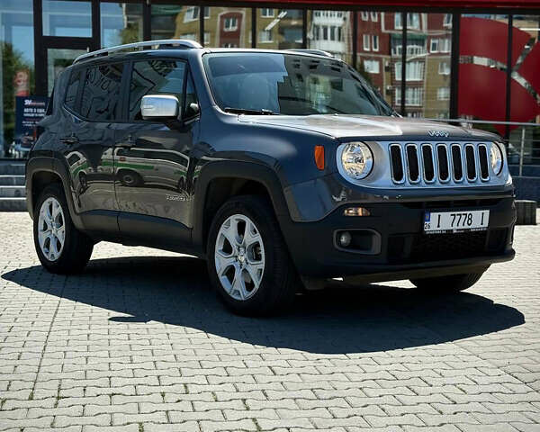 Серый Джип Ренегат, объемом двигателя 2.36 л и пробегом 90 тыс. км за 17200 $, фото 1 на Automoto.ua