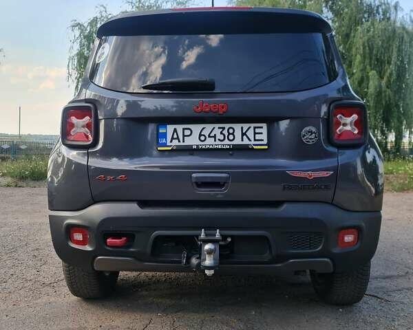 Сірий Джип Ренегат, об'ємом двигуна 1.33 л та пробігом 73 тис. км за 16500 $, фото 8 на Automoto.ua