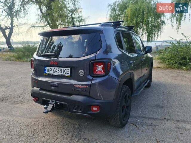 Сірий Джип Ренегат, об'ємом двигуна 1.33 л та пробігом 73 тис. км за 16500 $, фото 5 на Automoto.ua