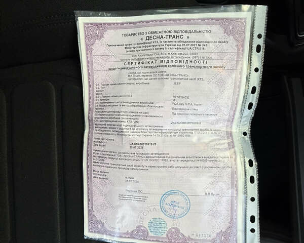 Серый Джип Ренегат, объемом двигателя 2.4 л и пробегом 45 тыс. км за 15300 $, фото 78 на Automoto.ua