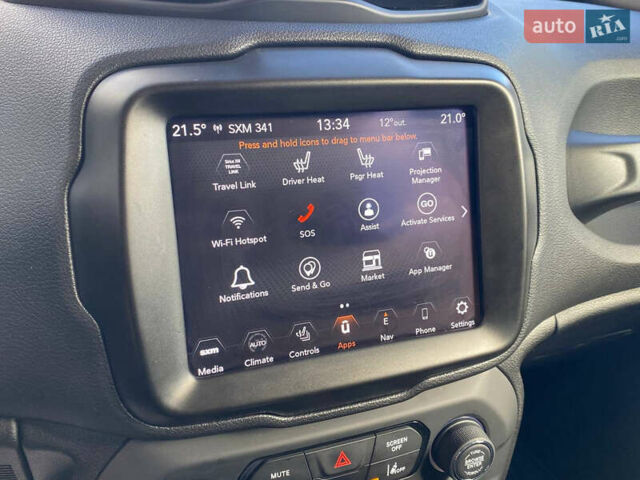 Серый Джип Ренегат, объемом двигателя 1.33 л и пробегом 55 тыс. км за 18900 $, фото 16 на Automoto.ua