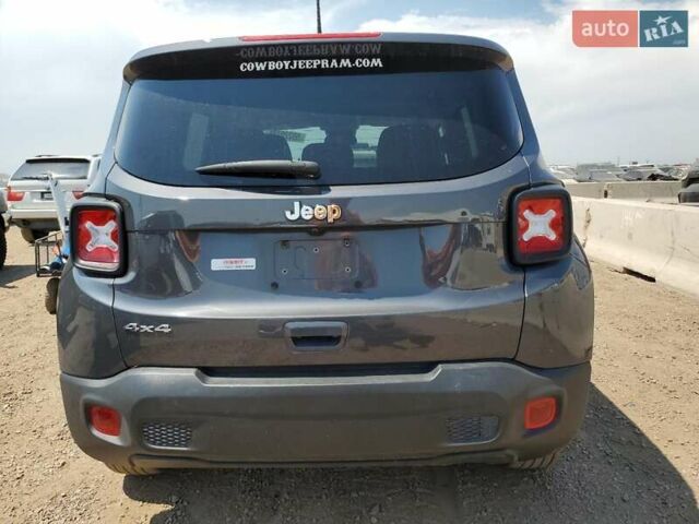 Серый Джип Ренегат, объемом двигателя 1.33 л и пробегом 22 тыс. км за 5100 $, фото 5 на Automoto.ua