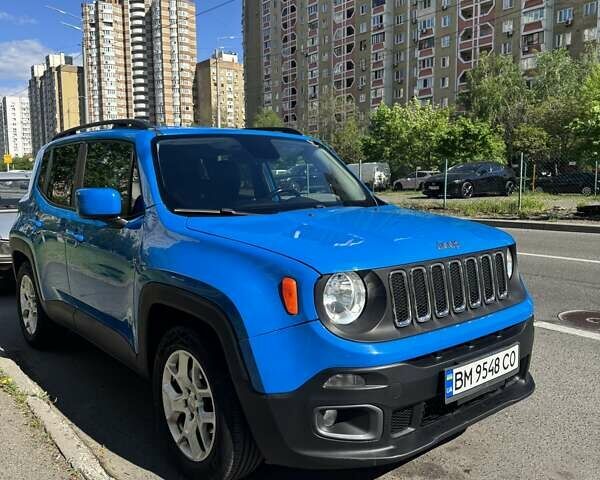 Синий Джип Ренегат, объемом двигателя 2.36 л и пробегом 141 тыс. км за 13950 $, фото 2 на Automoto.ua