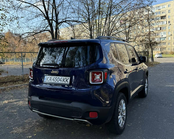 Синий Джип Ренегат, объемом двигателя 2.36 л и пробегом 91 тыс. км за 10950 $, фото 3 на Automoto.ua