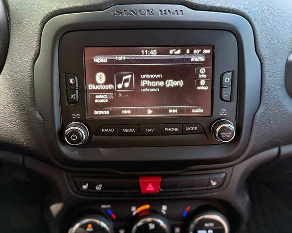 Синий Джип Ренегат, объемом двигателя 2.36 л и пробегом 91 тыс. км за 10950 $, фото 12 на Automoto.ua