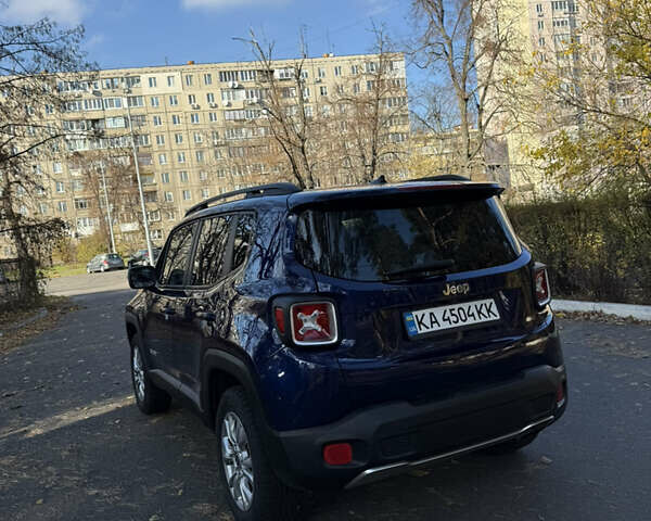 Синий Джип Ренегат, объемом двигателя 2.36 л и пробегом 91 тыс. км за 10950 $, фото 4 на Automoto.ua