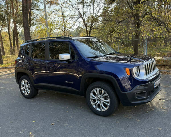 Синий Джип Ренегат, объемом двигателя 2.36 л и пробегом 91 тыс. км за 10950 $, фото 1 на Automoto.ua