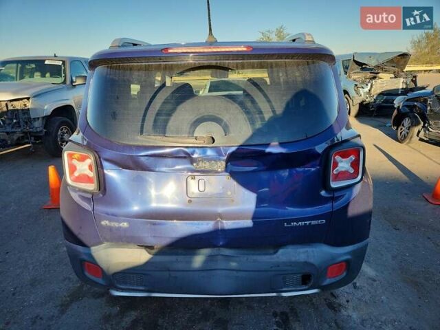 Джип Ренегат 2016 в Львове на Automoto.ua Синий Джип Ренегат, объемом двигателя 2.36 л и пробегом 81 тыс. км за 1700 $, фото 5 на Automoto.ua