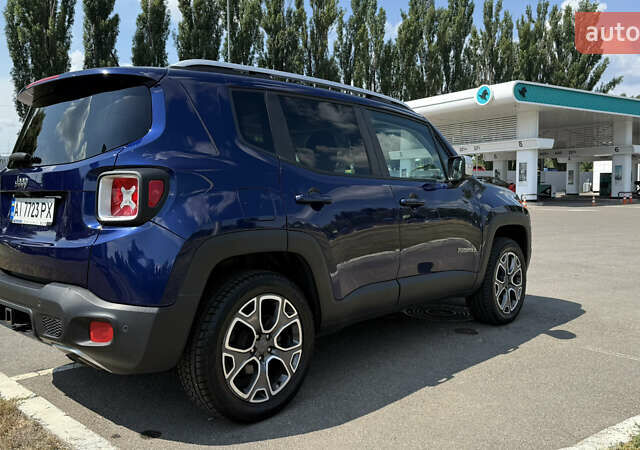 Синій Джип Ренегат, об'ємом двигуна 2.36 л та пробігом 104 тис. км за 15500 $, фото 5 на Automoto.ua