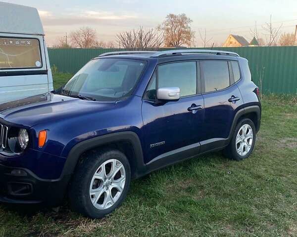 Синий Джип Ренегат, объемом двигателя 2.4 л и пробегом 125 тыс. км за 12500 $, фото 2 на Automoto.ua