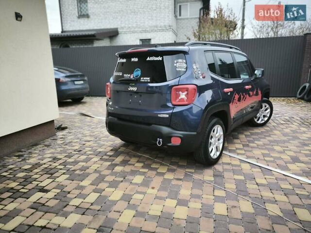 Синій Джип Ренегат, об'ємом двигуна 2.36 л та пробігом 122 тис. км за 12850 $, фото 12 на Automoto.ua