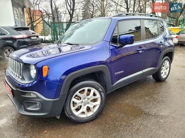 Синий Джип Ренегат, объемом двигателя 2.36 л и пробегом 249 тыс. км за 11750 $, фото 1 на Automoto.ua