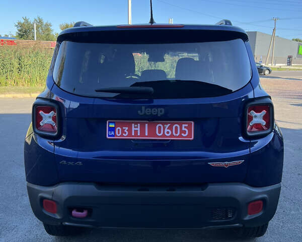 Синій Джип Ренегат, об'ємом двигуна 0 л та пробігом 54 тис. км за 14500 $, фото 4 на Automoto.ua