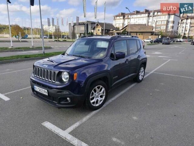 Синий Джип Ренегат, объемом двигателя 2.36 л и пробегом 160 тыс. км за 11300 $, фото 2 на Automoto.ua