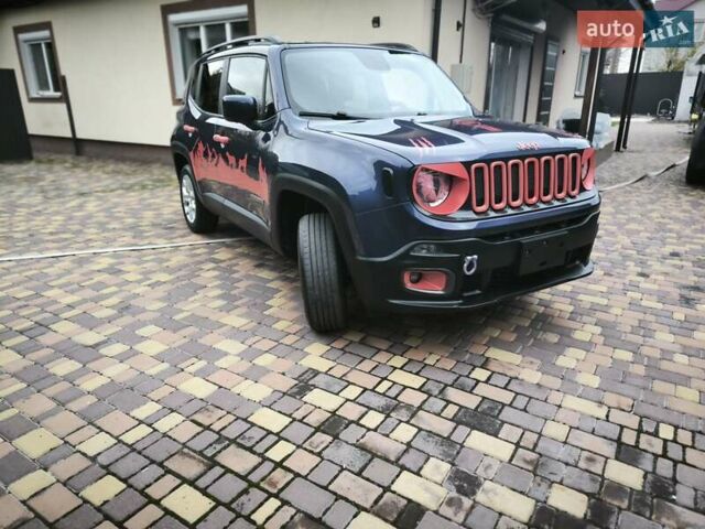 Синій Джип Ренегат, об'ємом двигуна 2.36 л та пробігом 122 тис. км за 12850 $, фото 1 на Automoto.ua