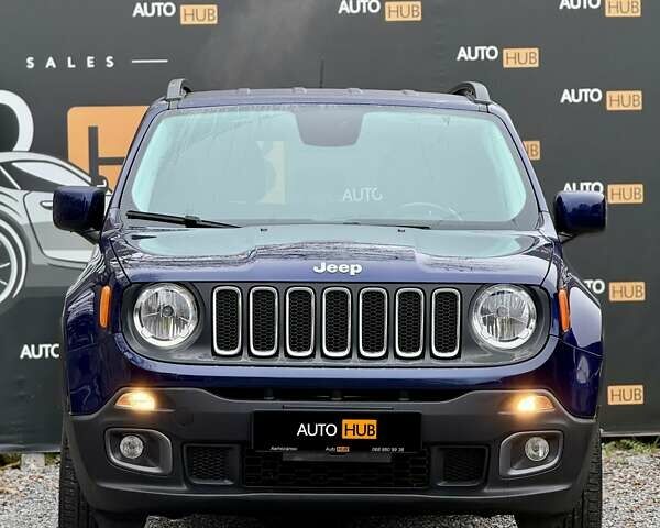 Синий Джип Ренегат, объемом двигателя 2.36 л и пробегом 146 тыс. км за 13800 $, фото 1 на Automoto.ua