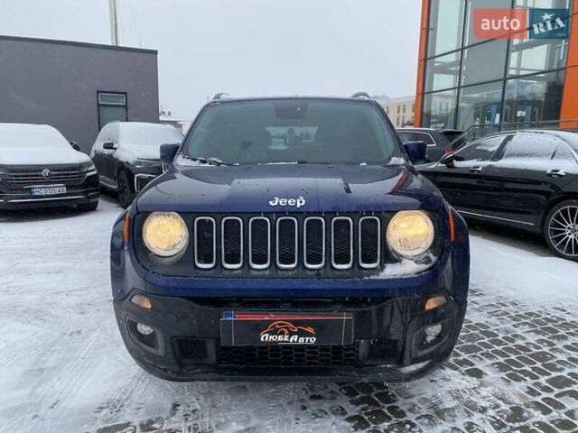 Синий Джип Ренегат, объемом двигателя 2.36 л и пробегом 249 тыс. км за 12800 $, фото 1 на Automoto.ua