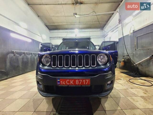 Синий Джип Ренегат, объемом двигателя 2.36 л и пробегом 249 тыс. км за 11750 $, фото 2 на Automoto.ua