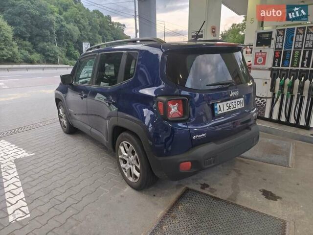 Синий Джип Ренегат, объемом двигателя 2.36 л и пробегом 160 тыс. км за 11300 $, фото 1 на Automoto.ua