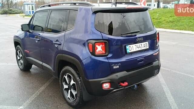 Синий Джип Ренегат, объемом двигателя 1.3 л и пробегом 45 тыс. км за 12400 $, фото 5 на Automoto.ua