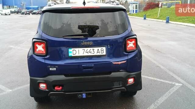 Синий Джип Ренегат, объемом двигателя 1.3 л и пробегом 45 тыс. км за 12400 $, фото 7 на Automoto.ua