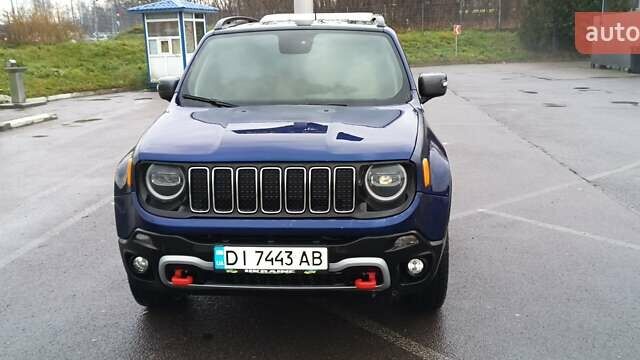 Синий Джип Ренегат, объемом двигателя 1.3 л и пробегом 45 тыс. км за 12400 $, фото 1 на Automoto.ua