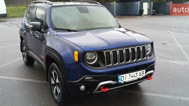 Синий Джип Ренегат, объемом двигателя 1.3 л и пробегом 45 тыс. км за 12400 $, фото 2 на Automoto.ua