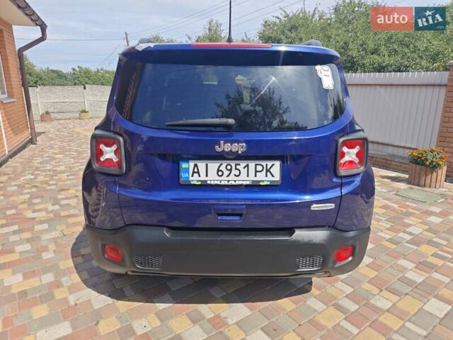 Синий Джип Ренегат, объемом двигателя 2.36 л и пробегом 119 тыс. км за 10999 $, фото 6 на Automoto.ua