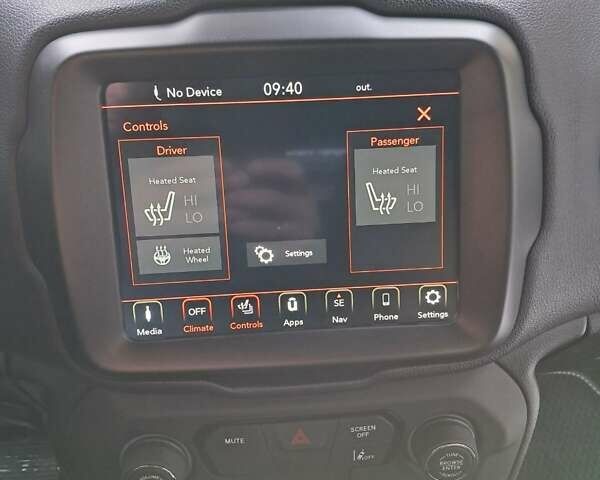 Синий Джип Ренегат, объемом двигателя 2.36 л и пробегом 60 тыс. км за 16400 $, фото 28 на Automoto.ua