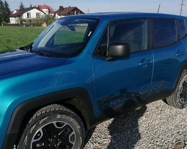 Синий Джип Ренегат, объемом двигателя 2.4 л и пробегом 13 тыс. км за 16150 $, фото 1 на Automoto.ua