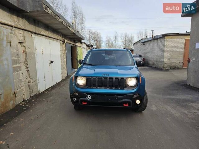 Синий Джип Ренегат, объемом двигателя 1.33 л и пробегом 100 тыс. км за 21500 $, фото 2 на Automoto.ua