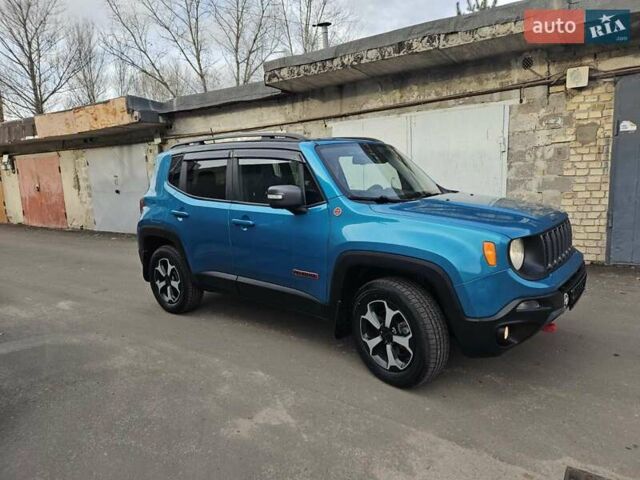 Синий Джип Ренегат, объемом двигателя 1.33 л и пробегом 100 тыс. км за 21500 $, фото 1 на Automoto.ua