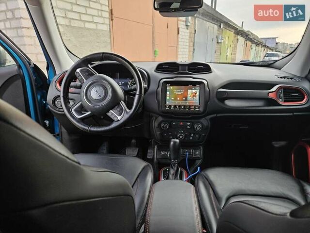 Синий Джип Ренегат, объемом двигателя 1.33 л и пробегом 100 тыс. км за 21500 $, фото 7 на Automoto.ua