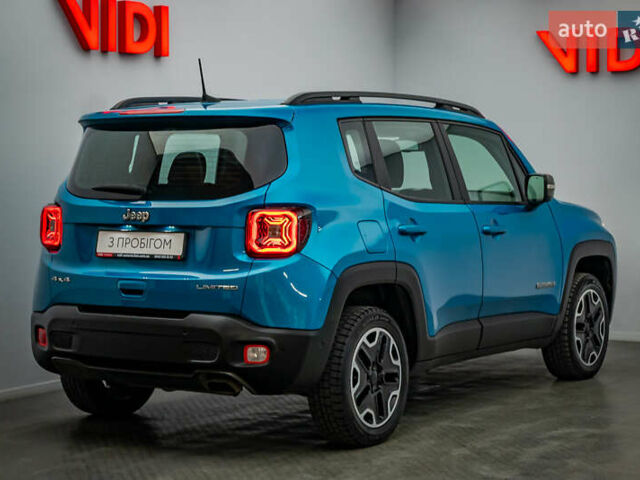 Синий Джип Ренегат, объемом двигателя 1.4 л и пробегом 139 тыс. км за 17009 $, фото 1 на Automoto.ua