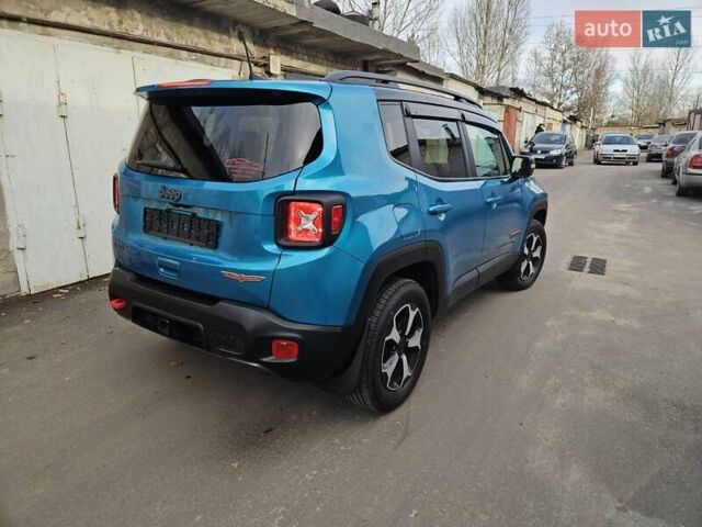 Синий Джип Ренегат, объемом двигателя 1.33 л и пробегом 100 тыс. км за 21500 $, фото 4 на Automoto.ua