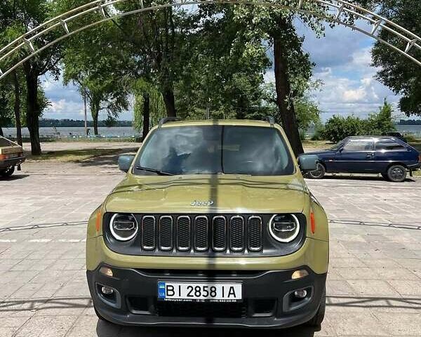 Джип Ренегат 2015 в Львове на Automoto.ua Зеленый Джип Ренегат, объемом двигателя 2.36 л и пробегом 135 тыс. км за 12400 $, фото 1 на Automoto.ua